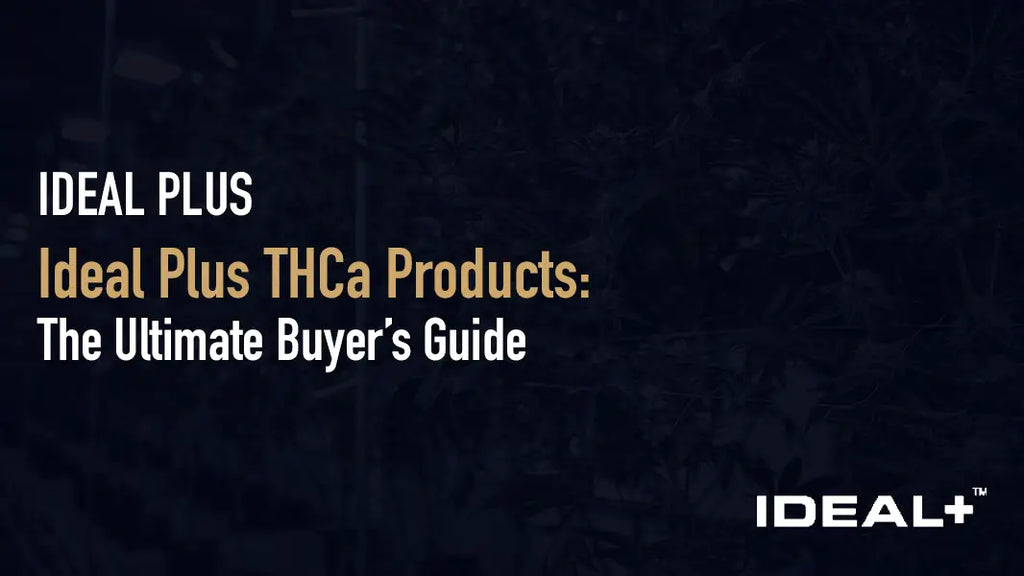 Ideal Plus THCa Products: The Ultimate Buyer’s Guide