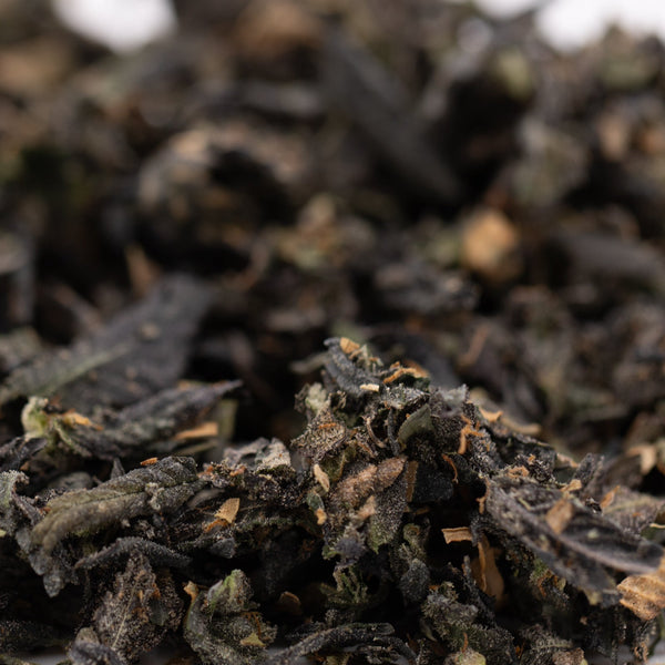 Loose leaf black tea from Chunky Monkey Indoor Trim Wholesale 1LB for a flavorful brew
